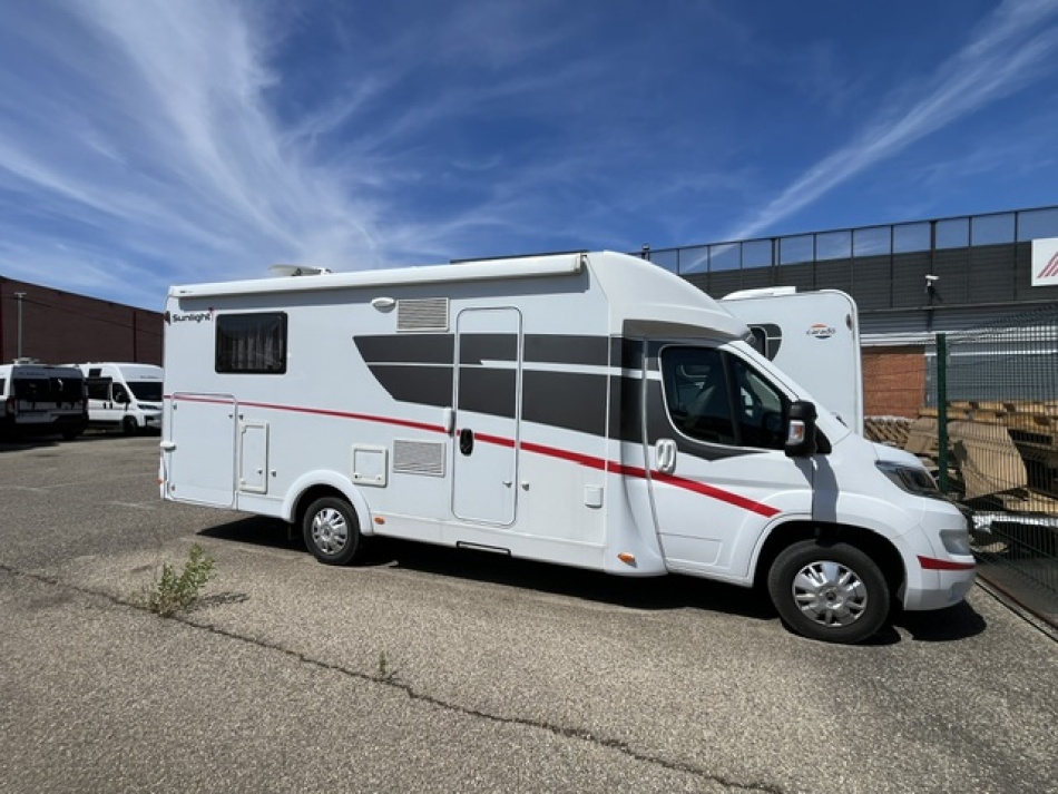 camping car SUNLIGHT capron T68 mod&egrave;le 2019